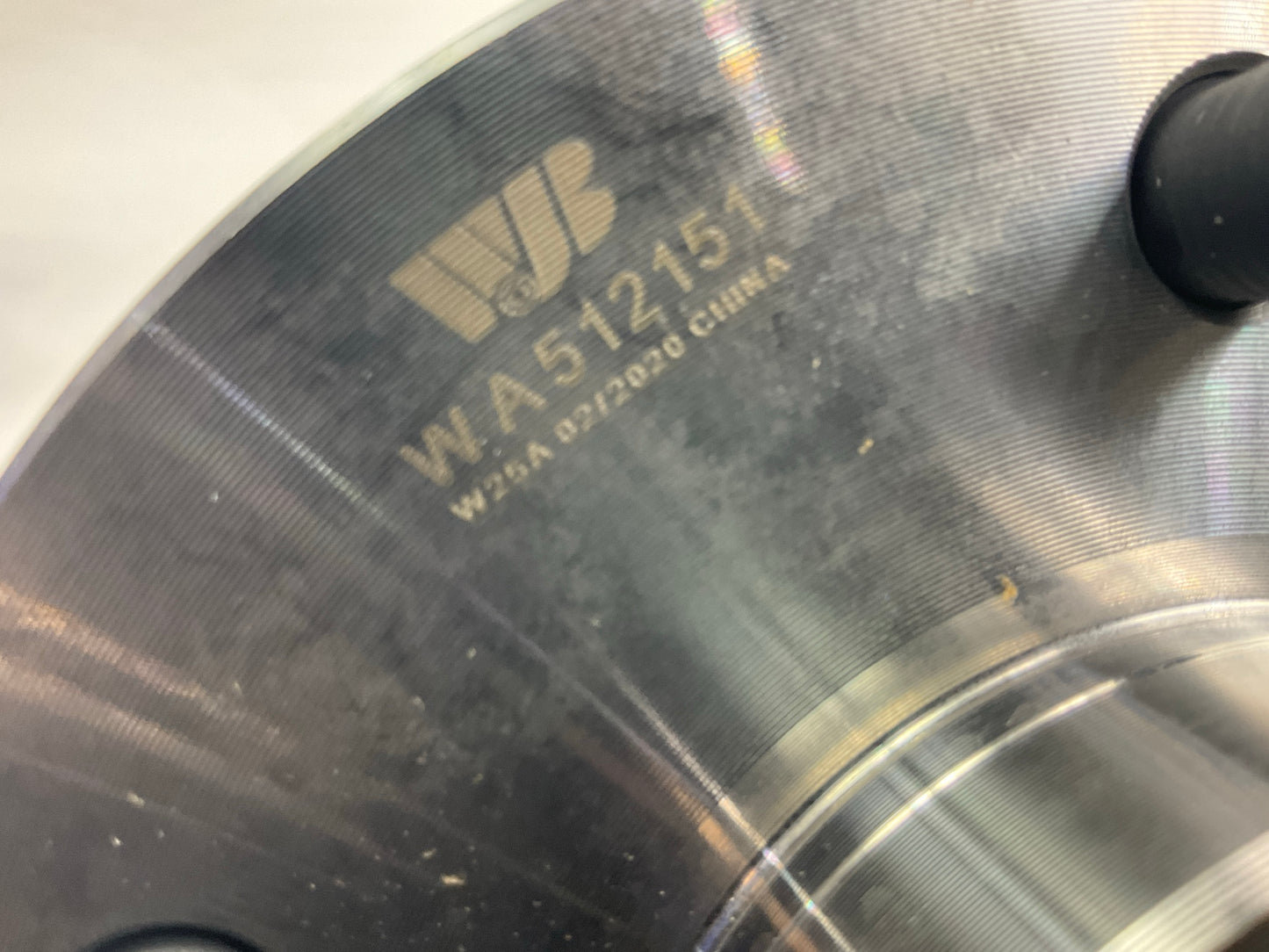 (2) WJB WA512151 Rear Wheel Hub Bearings