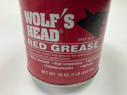 Wolfs Head 2928 Lithium Complex Red Grease - 1 LB