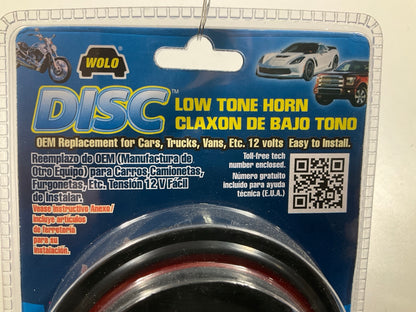 Wolo 300-2T Disc Horn 12-Volt 115 Decibels 360 Hz Two Terminal