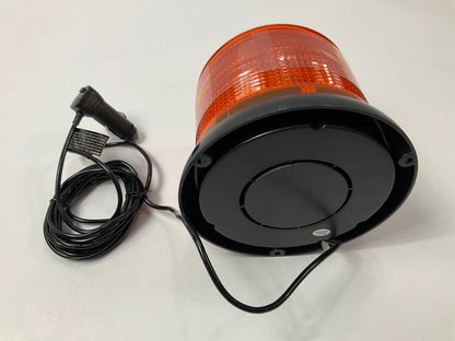 Wolo 3030MP-A Illume Plus LED Amber Flashing Warning Light, 12V Plug-in