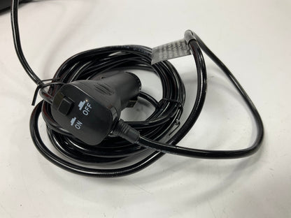 Wolo 3030MP-A Illume Plus LED Amber Flashing Warning Light, 12V Plug-in