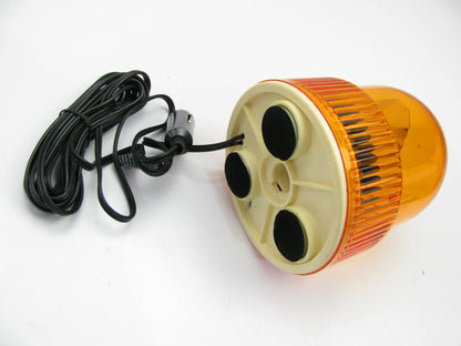 Wolo 3100-A Model 3100-A Beacon Light Amber Lens 12-Volt Magnet Mount