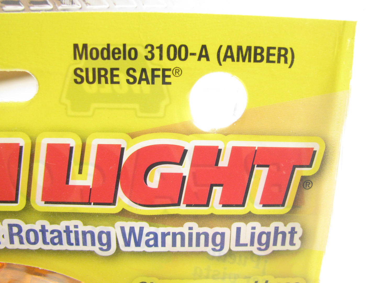 Wolo 3100-A Model 3100-A Beacon Light Amber Lens 12-Volt Magnet Mount