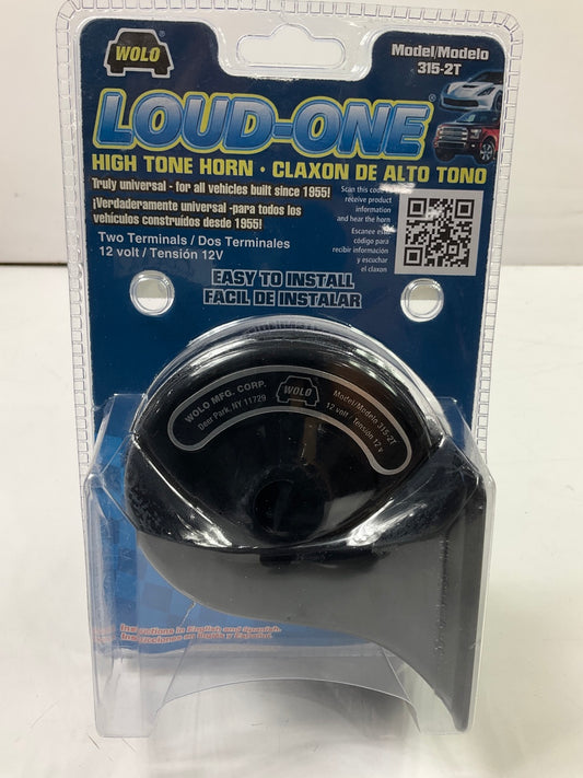 Wolo (315-2T) Loud One Replacement Electric Horn - 12 Volt, High Tone