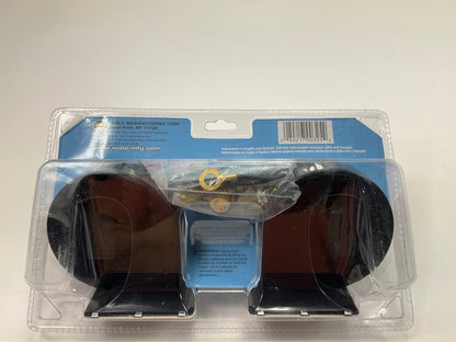 Model 325-2T Maxi Sound Chrome 12V 115 Decibels High & Low Horns, 410 / 510 Hz