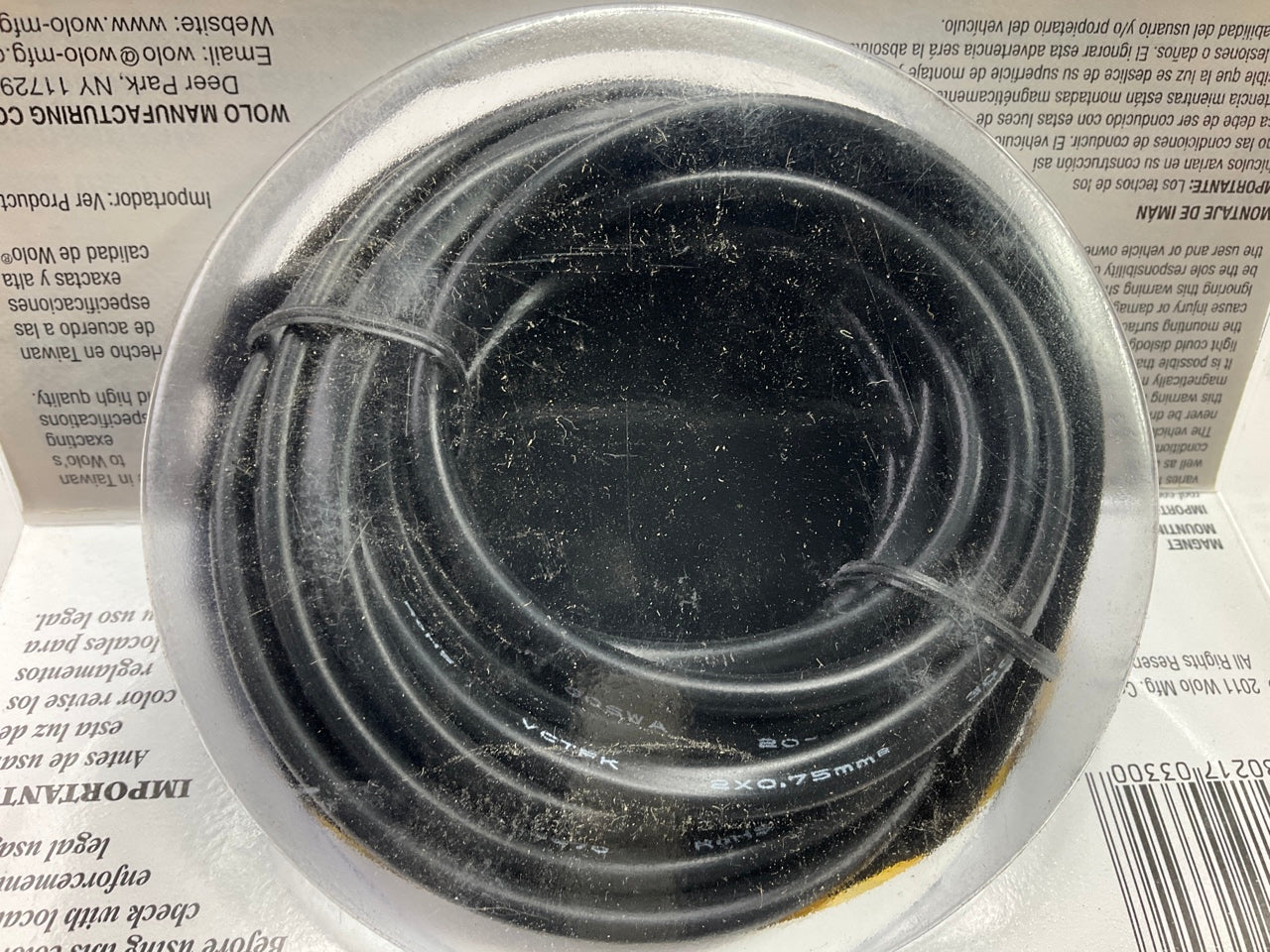 Wolo 3300A Bright Star Strobe Light Flashing Lamp, Amber, 12V, Magnetic Mount