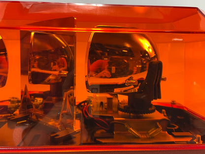 WOLO 3500M-A Priority One Mini Light Bar, Amber, 12V Plug,  15.75 In. X 7.00 In.