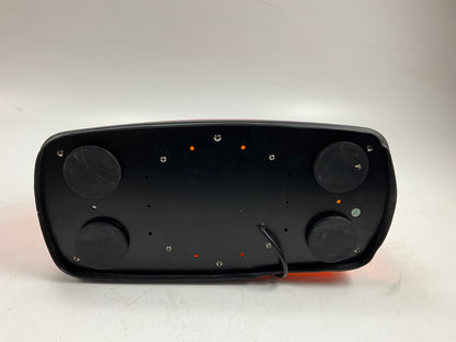 Wolo 3570M-A 12V PLUG-IN Halogen Rotating Mini Bar Amber Lens Light Beacon