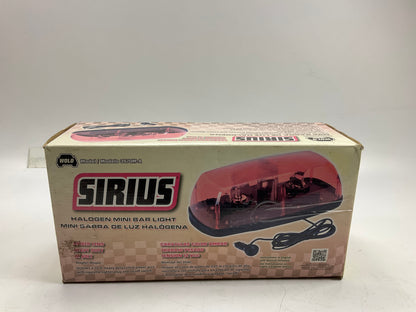 Wolo 3570M-A 12V PLUG-IN Halogen Rotating Mini Bar Amber Lens Light Beacon