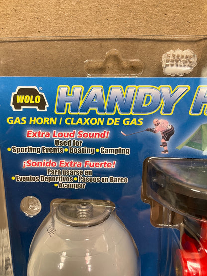 Wolo 490 Handy Horn Hand Held Gas Horn 116 Decibels, 800 Hz