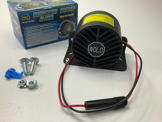 Wolo BA-500 Intelligent Back-Up Alarm - 12-48 Volt, 98-112 Adjustable Dbl