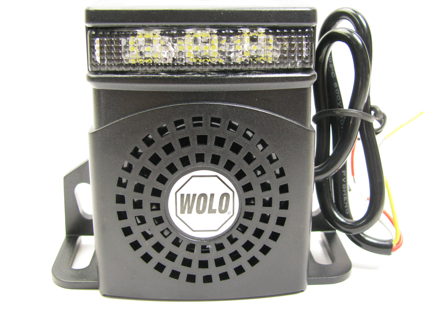 Wolo BA-697 97 Db Decibel Back-Up Reverse Alarm With Single Flash 1 Watt LEDS