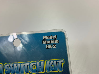 Wolo HS-2 Universal Horn Switch Kit, White Wire
