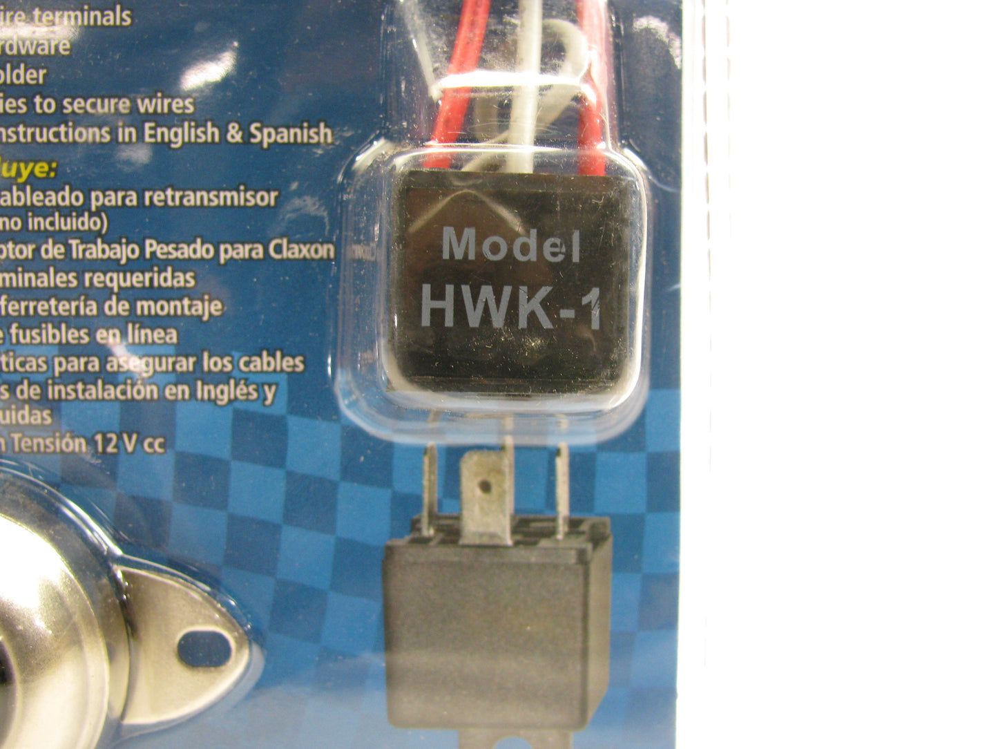 Wolo HWK-1 Horn Wiring Kit With Horn Button Switch