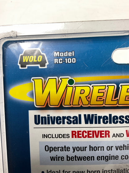 Wolo RC100 Wireless Wizard Universal Remote Control System For Horn