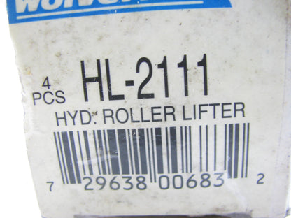 (4) Wolverine HL-2111 Engine Valve Lifters