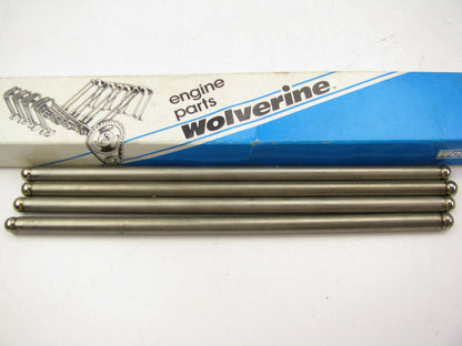 (4) Wolverine PR1409H 6.876'' Stock Pushrods Set 1969-1991 Ford SBF 302 5.0L V8