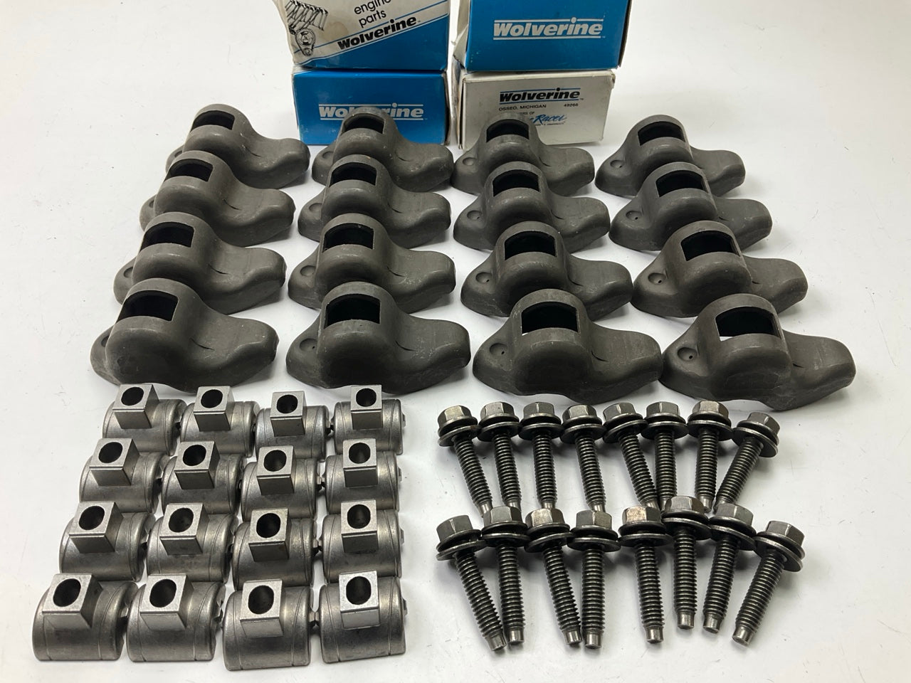 (16) Wolverine RA5003K Engine Rocker Arms 1970-1991 Ford 302 351C 351M 400 V8