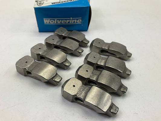 (8) Wolverine RA-6801 Engine Rocker Arms - 1976-1987 Chevy Pontiac 1.4L 1.6L