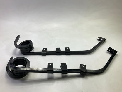 Missing 1 Bolt WA2733B Mud Flap Hangers - 2 Piece Set - 30'' Long, Pig Tail Style