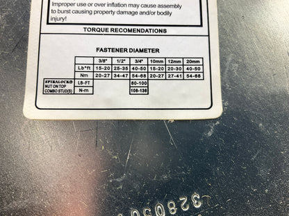 World American WA01-8050C Air Spring Bag W01-358-8050; 1R14-055, 1R14-083;
