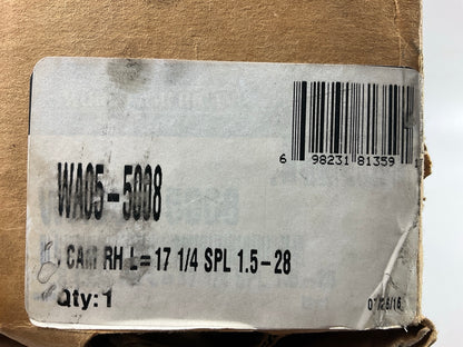 WA05-5008 Air Brake Camshaft Right, 17-1/4'' Length 1-1/2'', 28 Spline 16.5'' Brake