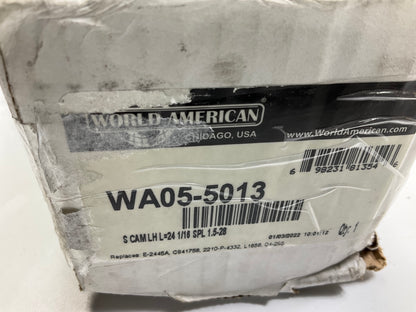 World American WA05-5013 Left Air Brake Camshaft 24-1/16'' Long 1-1/2'', 28 Spline