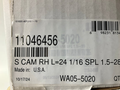 WA05-5020 Air Brake Camshaft Right, 24-1/16'' L, 1-1/2'', 28 Spline, 16.5'' Q Brake