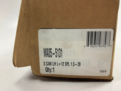 World American WA05-5131 Left Air Brake Camshaft  L=12 SPL 1.5-28