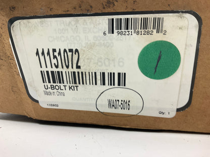 World American WA07-5016 Leaf Springs U-Bolt Kit  14'' Leg X 5'' Space, 7/8'' Diam.