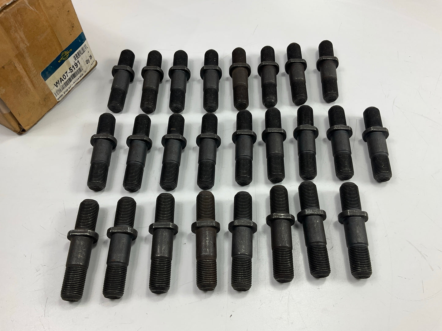 (25) World American WA07-5191 Wheel Stud, Replaces E-5559R, B-6320X, 20-X-38