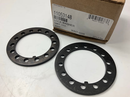 (2) World American WA07-5396 Spindle Nut Axle Lock Washer 2-5/8'' ID, 3-3/4'' O.D