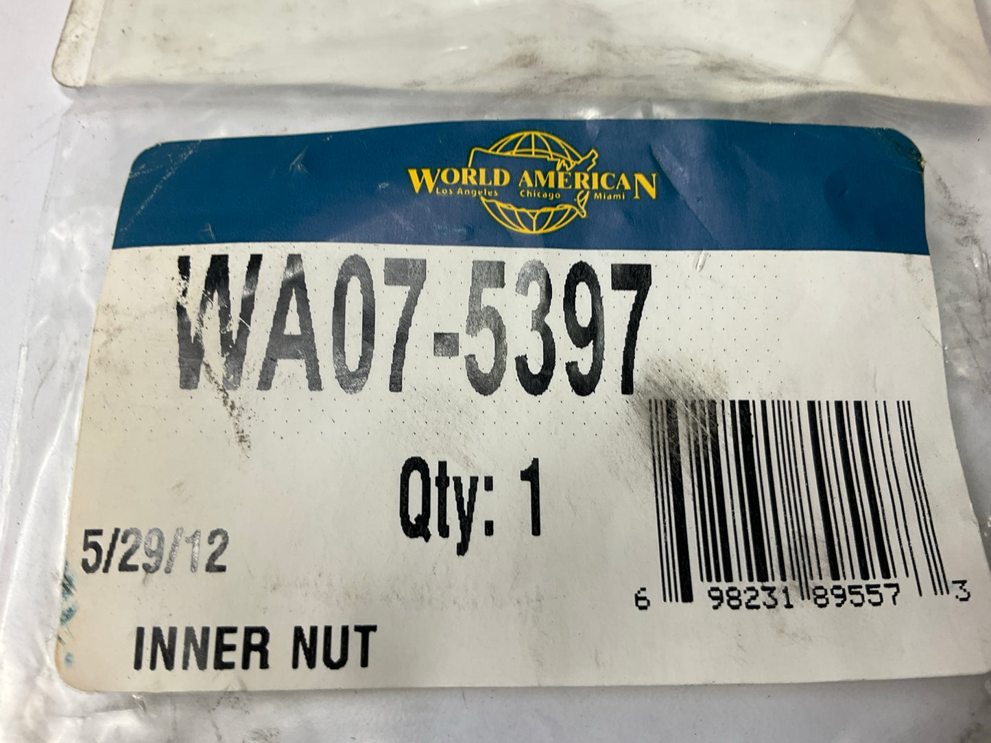 World American WA07-5397 Inner Spindle Nut Replaces Spicer 12-411