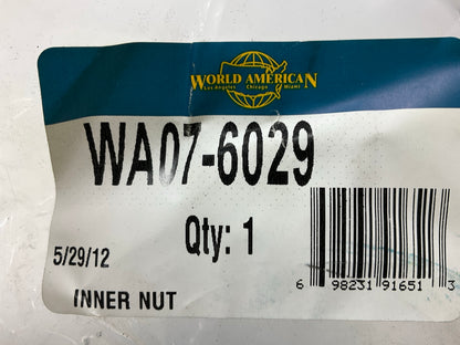 World American WA07-6029 Axle Inner Nut Replaces M-1968, E-2661, 1227-S-1527