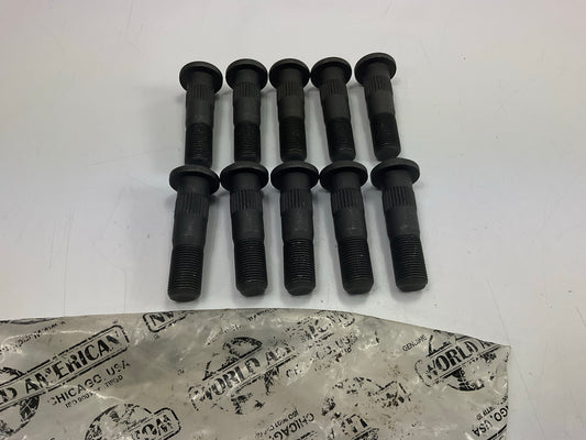 (10) World American WA07-6064 Wheel Lug Stud, Right Hand, 3/4''-16 X 2-31/32''