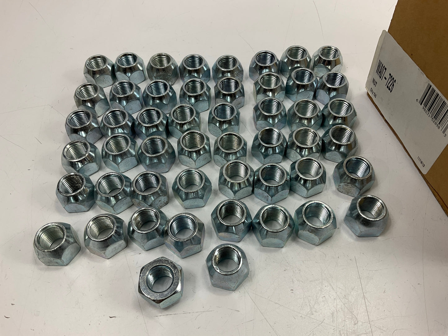 (50) World American WA07-7226 HD Wheel Lug Nuts 1/2''-20 RH Thread