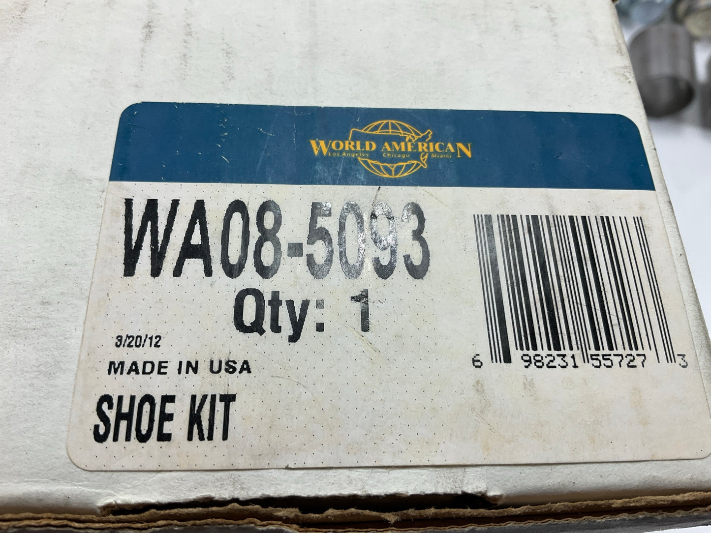 World American WA08-5093 Drum Brake Hardware Kit - Meritor 15'' X 4'' ''Q'' Plus
