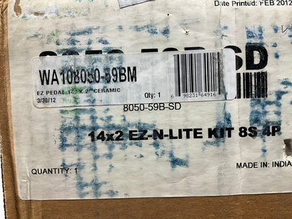 REMAN. World American WA108050-59BM Clutch Kit EZ Pedal 14'' X 2'' Splice, Ceramic