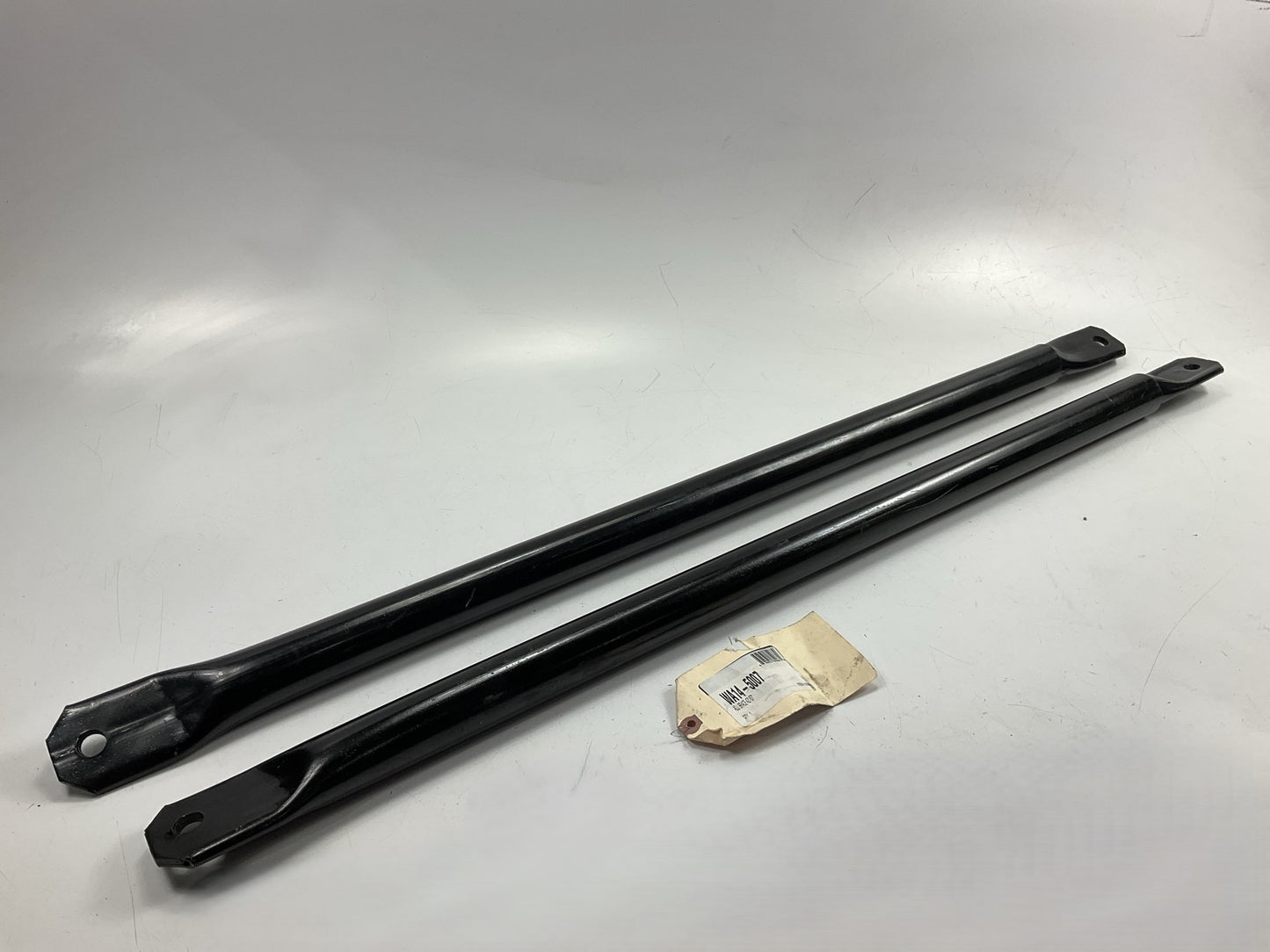 (2) World WA14-5007 Trailer Landing Gear Brace Bracket - 42''-57'' Adjustable