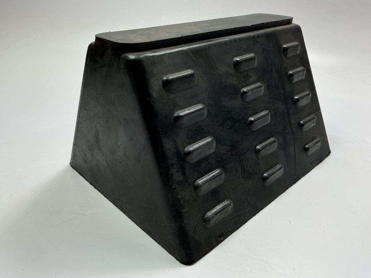 (2) World American WA14-5025 Wheel Chock Block, 8'' X 10'' X 6'' W/ Eyebolt