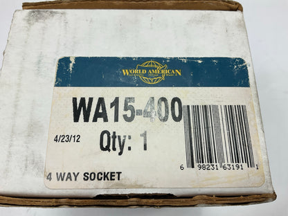 World American WA15-400 4-Way Trailer Connector Socket Assembly