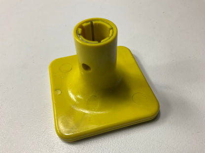 World American WA248433 Yellow Push / Pull Air Brake Valve Control Knob, 3/8''