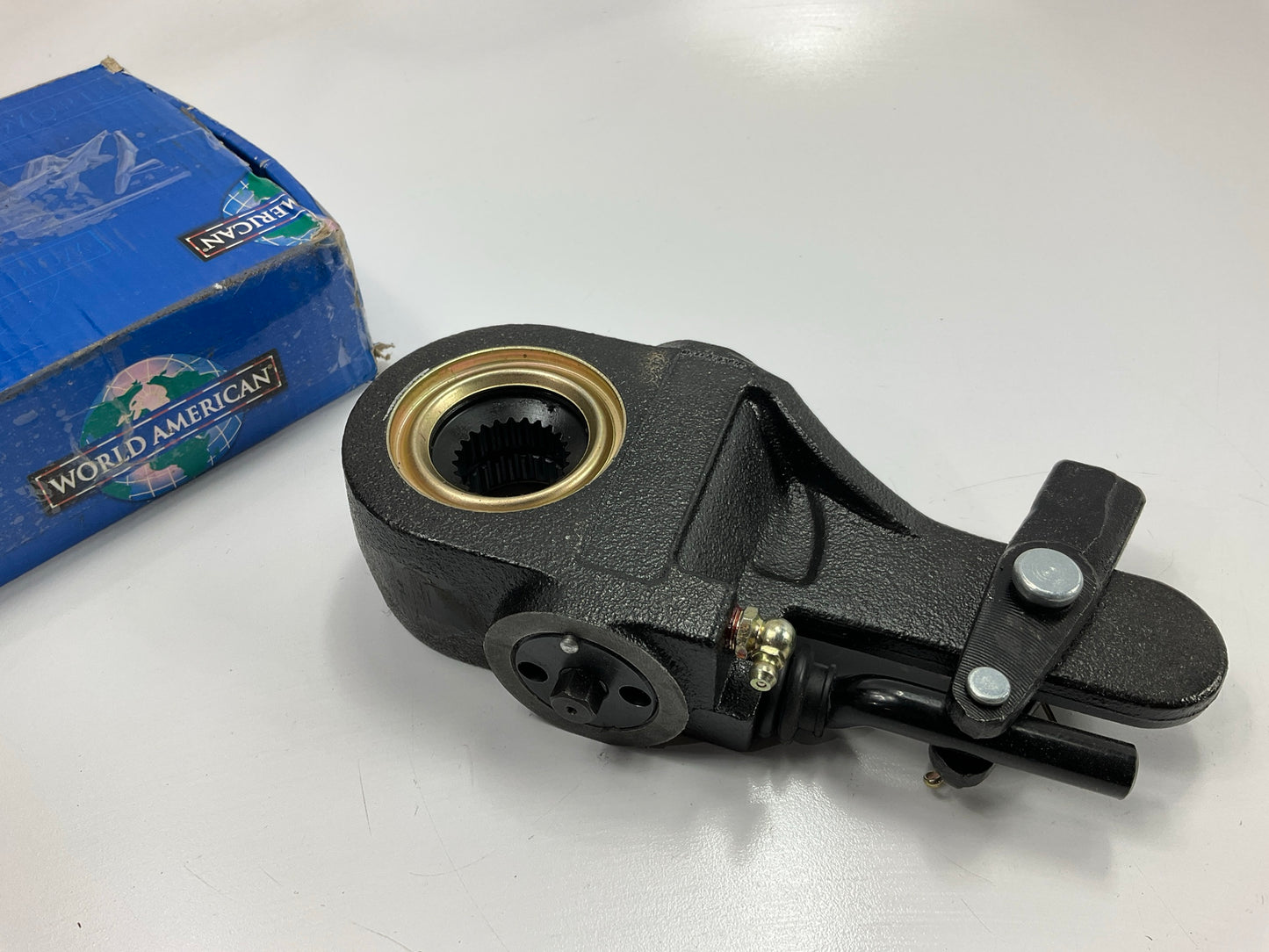 SOLD AS SHOWN WA WA25100 Automatic Slack Adjuster 1-1/4''-10 Spline, 5.5'' Arm A