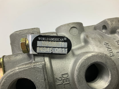 World American WA286171 Air Brake Foot Valve E-6 Type, Dual Circuit, 3/8'' NPT