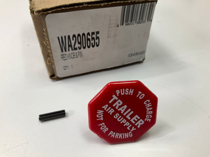 World American WA290655 Trailer Supply Knob For Pin Type Push-Pull Valves