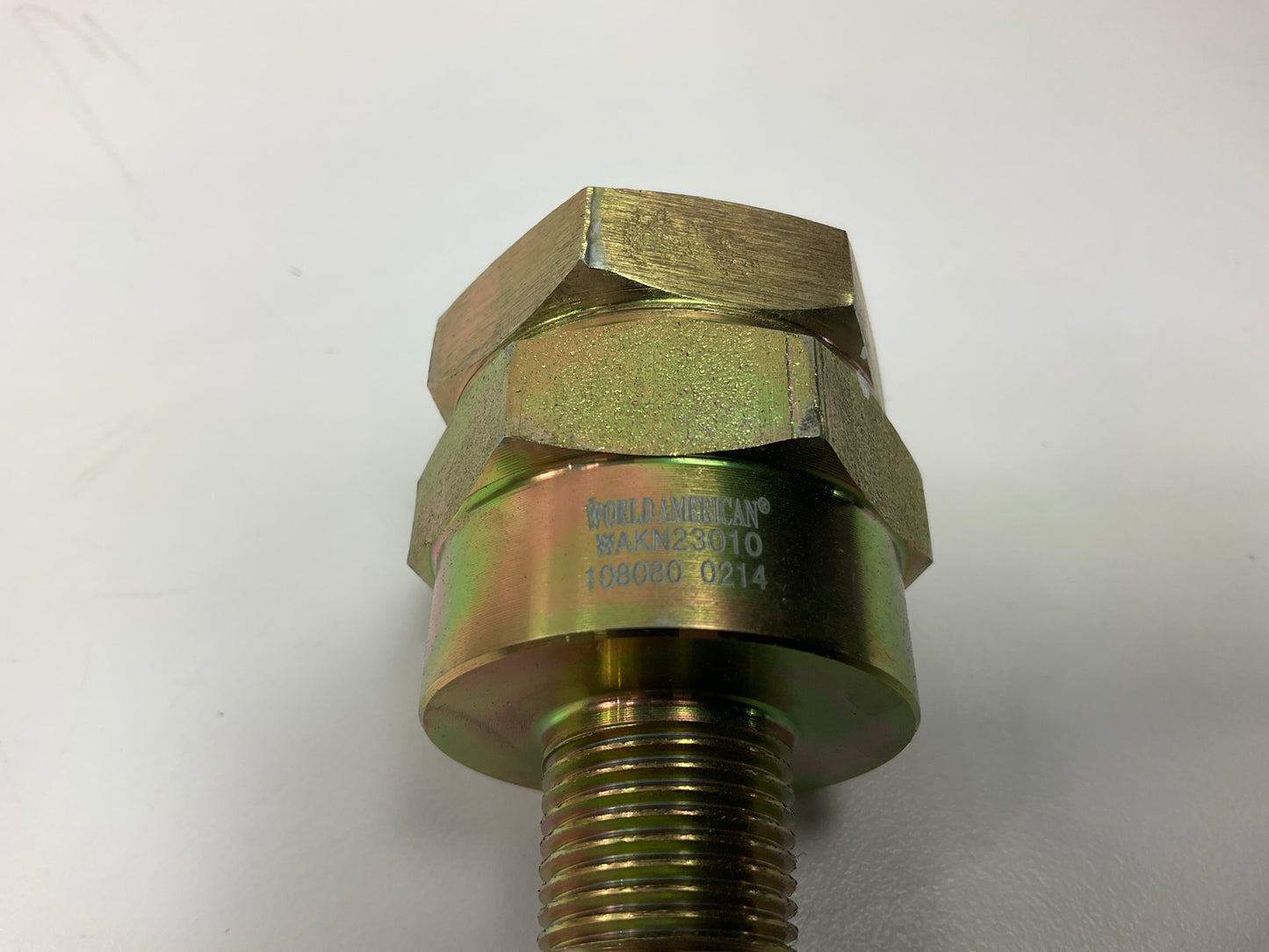 World American WAKN23010 3/8'' Single Check Valve. 3/8 Female Inlet, 3/8 Male Out