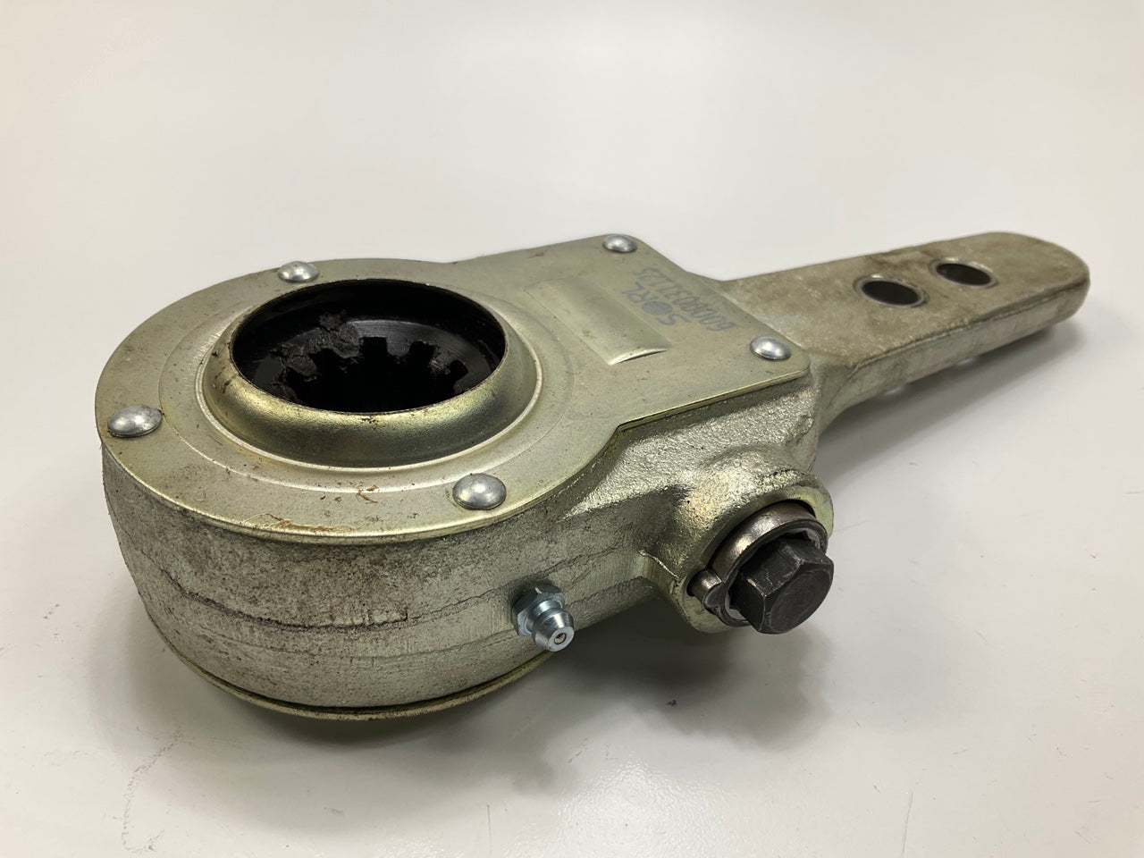 World WAKN48001 Air Brake Manual Slack Adjuster 1.25''-10 Spline, 5''-6'' Arm Ratio