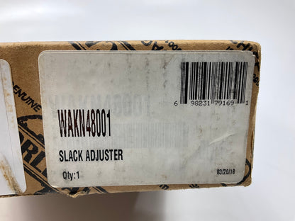 World WAKN48001 Air Brake Manual Slack Adjuster 1.25''-10 Spline, 5''-6'' Arm Ratio
