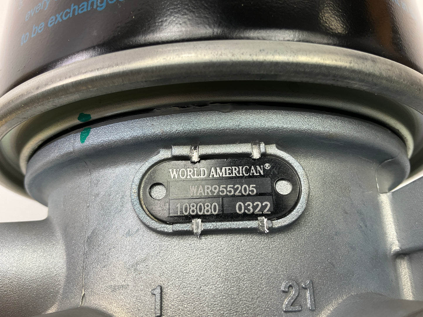 World American WAR955205 Air Brake Dryer For WABCO SYSTEM SAVER 1200