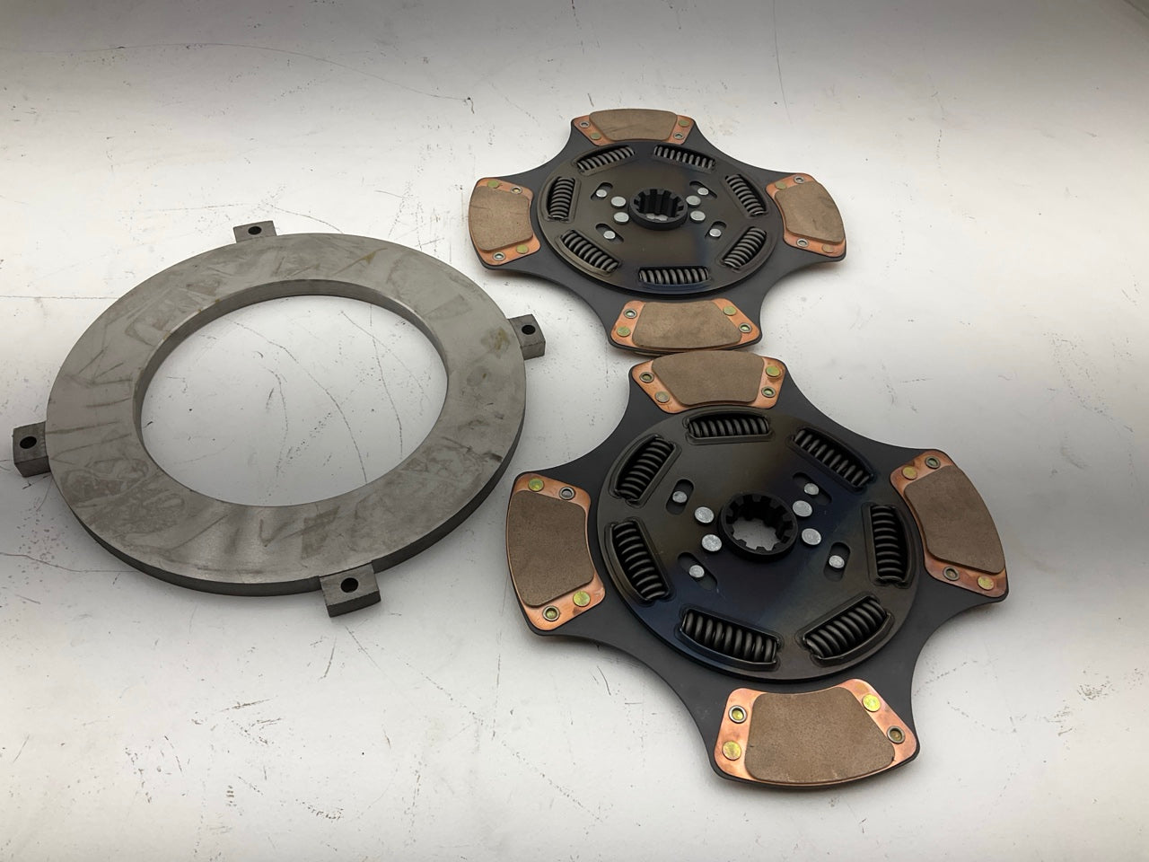American WAS108925-82B 15.5'' X 2'' EZ Touch Clutch Kit, Ceramic Disk, 4 Paddle